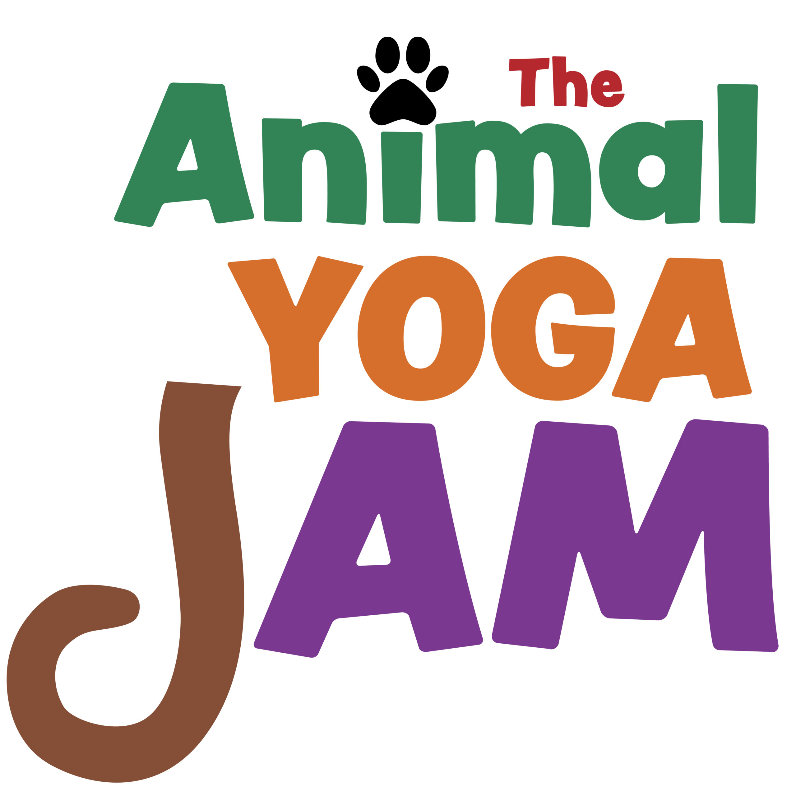 Animal Yoga Jam Logo